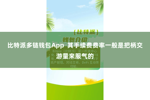 比特派多链钱包App  其手续费费率一般是把柄交游量来服气的