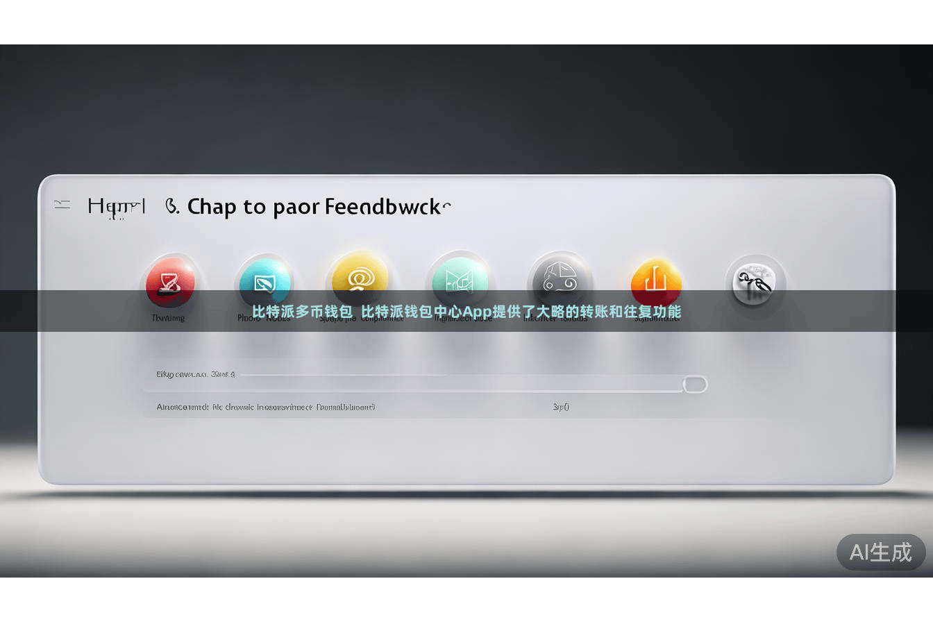 比特派多币钱包  比特派钱包中心App提供了大略的转账和往复功能