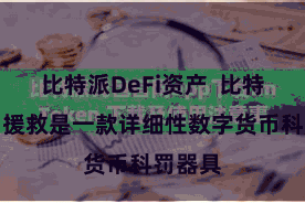 比特派DeFi资产  比特派多币援救是一款详细性数字货币科罚器具
